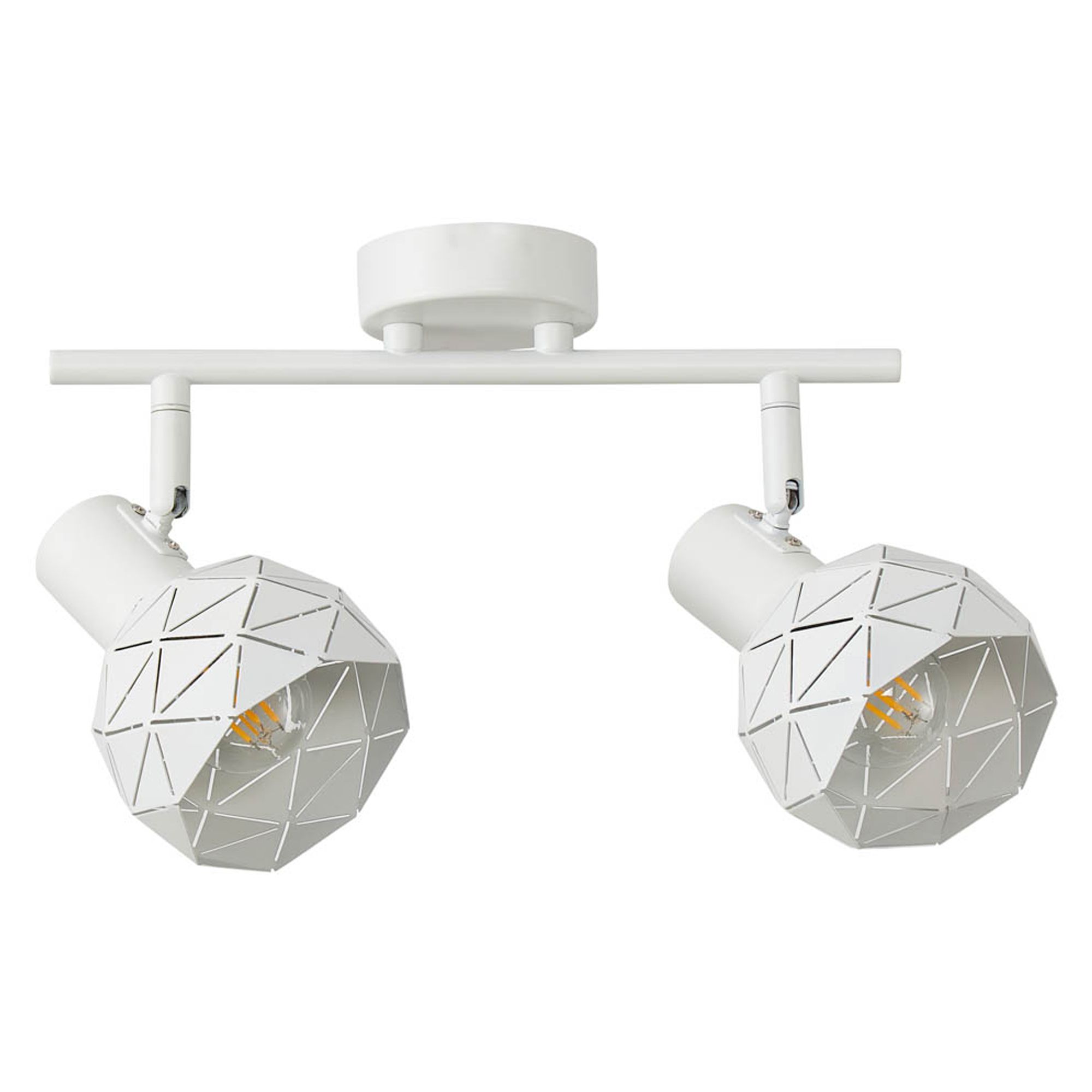 Taklampe Renolia Duo Hvit Matt