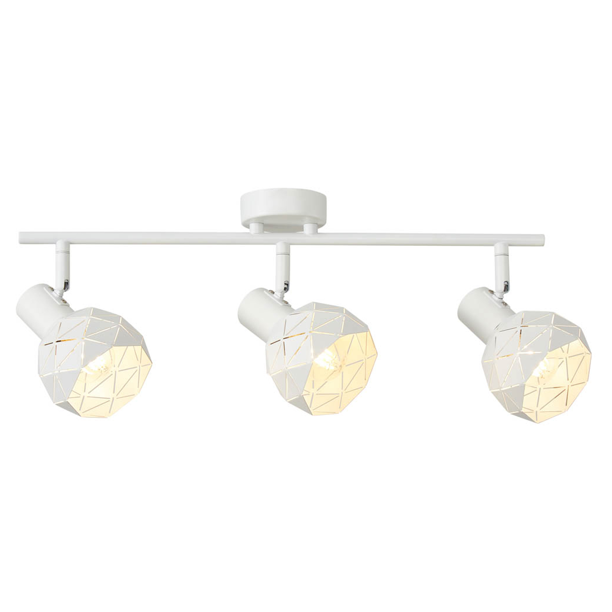 Taklampe Renolia Trio Hvit Matt