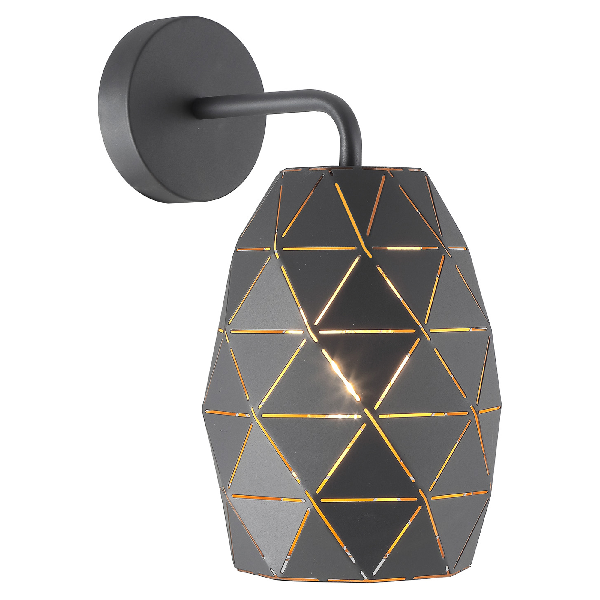 Vegglampe Renolia M Grafitt Matt