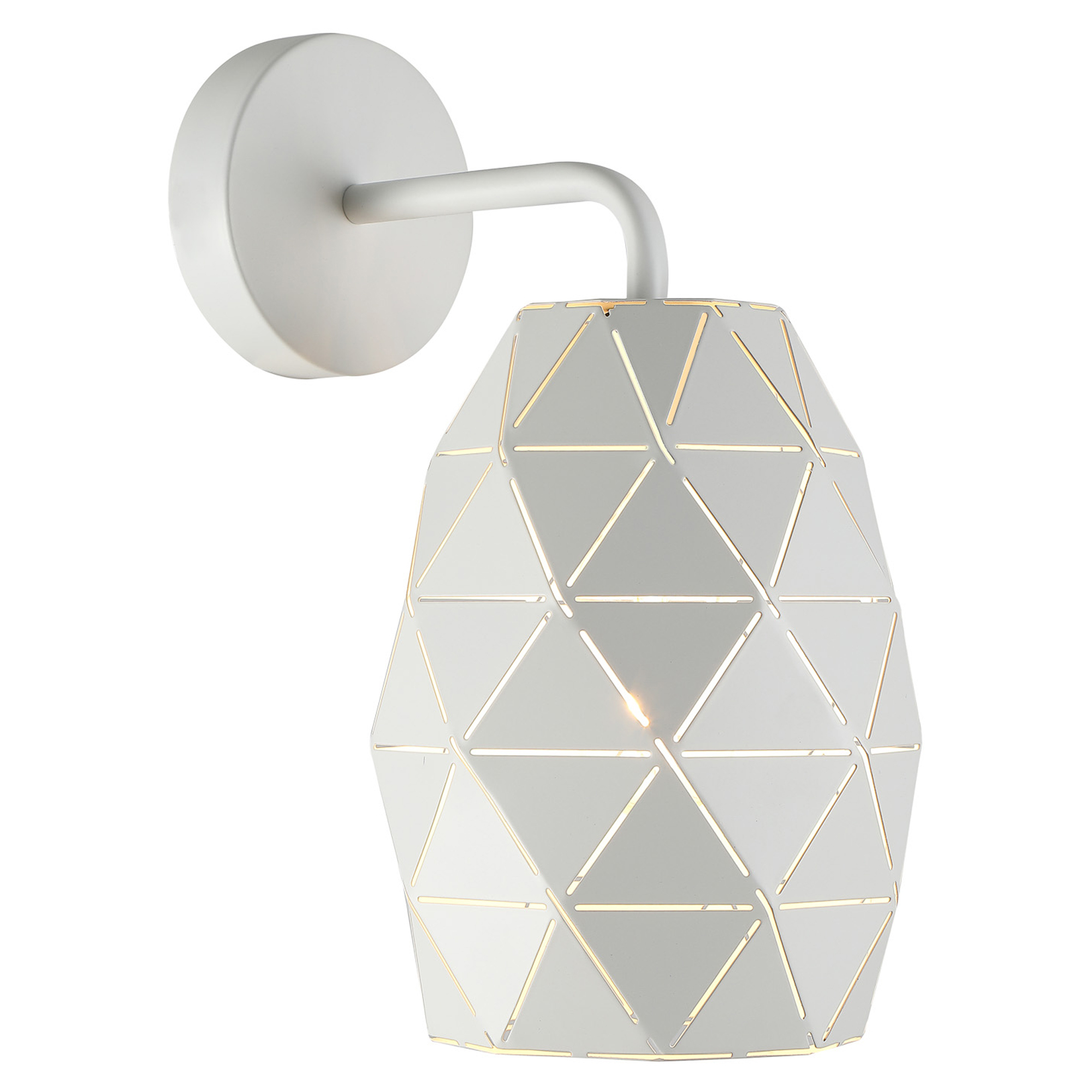 Vegglampe Renolia M Hvit Matt