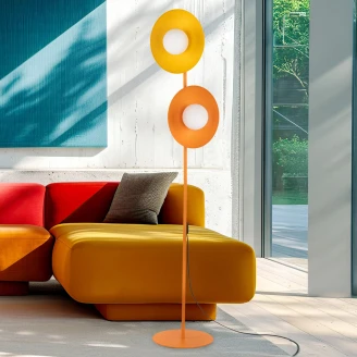 Gulvlampe <strong>Solin</strong>  Oransje Matt