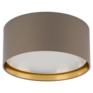 Taklampe <strong>Ilora</strong>  Brun, Gull Matt Ø 45 cm