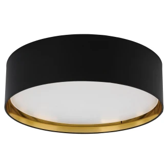 Taklampe <strong>Ilora</strong>  Svart, Gull Matt Ø 60 cm