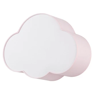 Vegg-/Taklampe <strong>Moln</strong>  Rosa Matt 43 cm