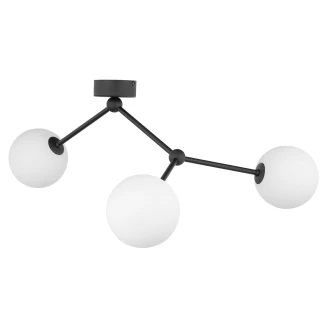 Taklampe <strong>Viona</strong>  Trio Svart, Hvit Matt