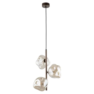 Hængende Lampe <strong>Ardea</strong>  Trio Brun Blank