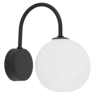 Vegglampe <strong>Avenor</strong>  Hvit, Svart Matt