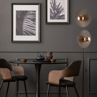Gulvlampe Erion Brun Eik Matt