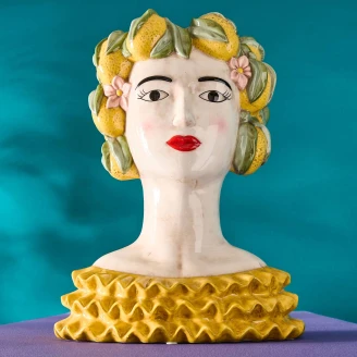 Werner Voss Vase Lady Lemon Gul Blank