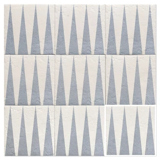 Mainzu Gulvflis <strong>Blue Water</strong>  Blue Four Matt 20x20 cm