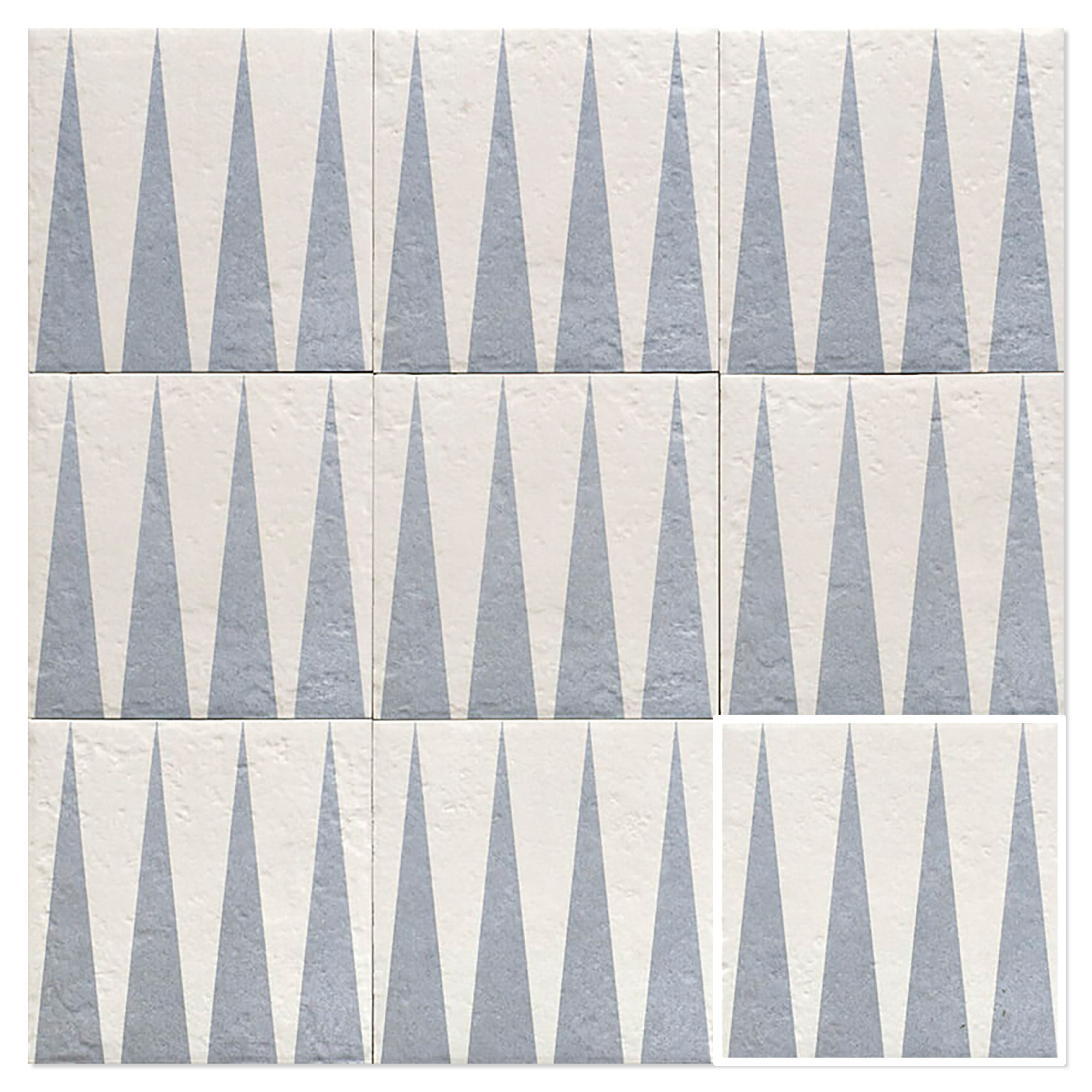 Mainzu Gulvflis Blue Water Blue Four Matt 20x20 cm