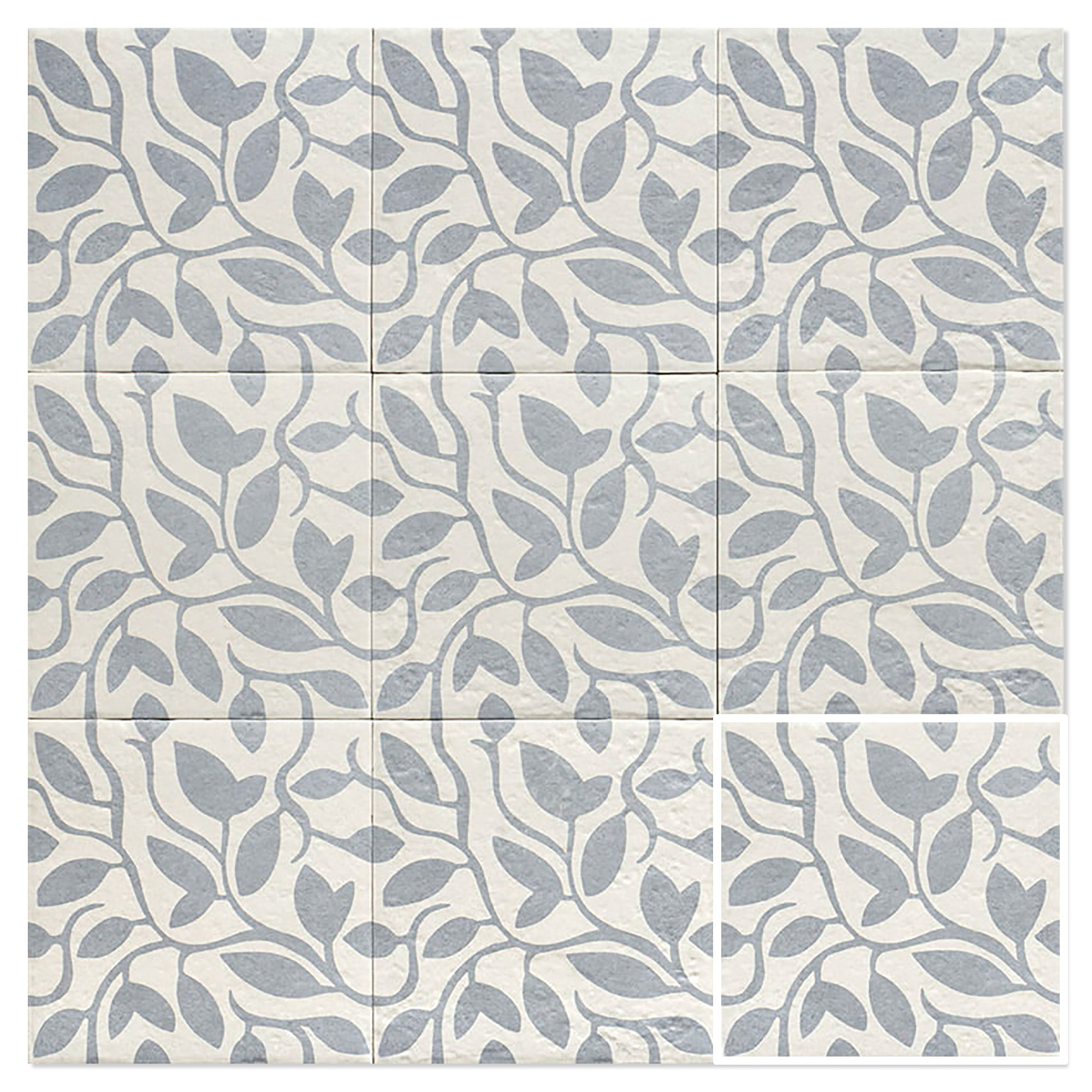 Mainzu Gulvflis Blue Water Blue Five Matt 20x20 cm