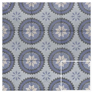 Mainzu Gulvflis <strong>Blue Water</strong>  Water Matt 20x20 cm