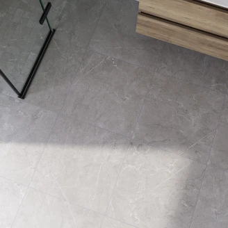 Marmor Gulvflis Soapstone Lux Grå Matt-Sateng 30x30 (7x7) cm