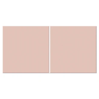 Gulvflis <strong>Sekel</strong>  Rosa Matt 10x20 (10x10) cm