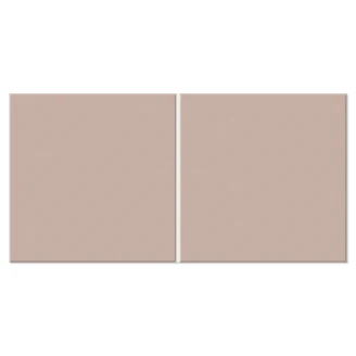 Gulvflis <strong>Sekel</strong>  Gråbeige Matt 10x20 (10x10) cm