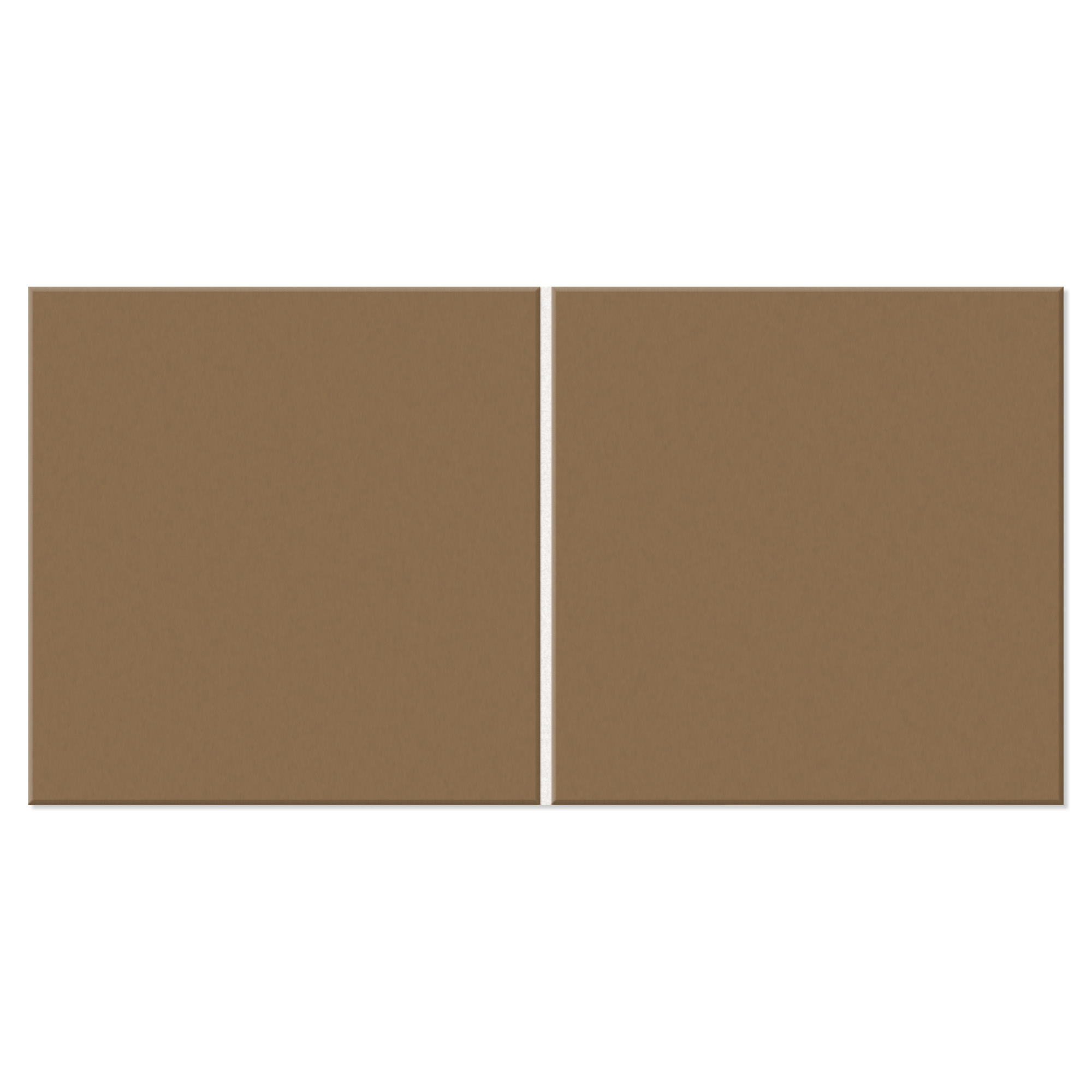 Gulvflis Sekel Brun Matt 10x20 (10x10) cm