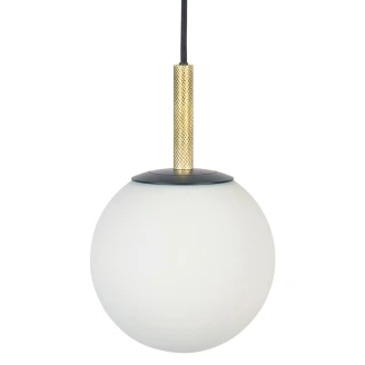 Zuiver Hengende Lampe <strong>Orion Delta</strong>  Svart, Hvit Ø 18 cm