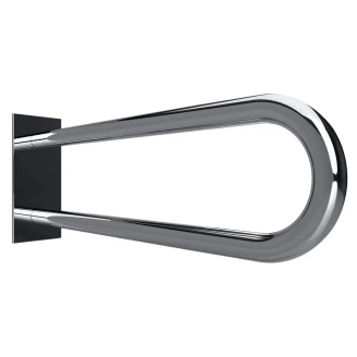 Støttegrep <strong>Steda</strong>  60 cm Dobbel Krom Blank
