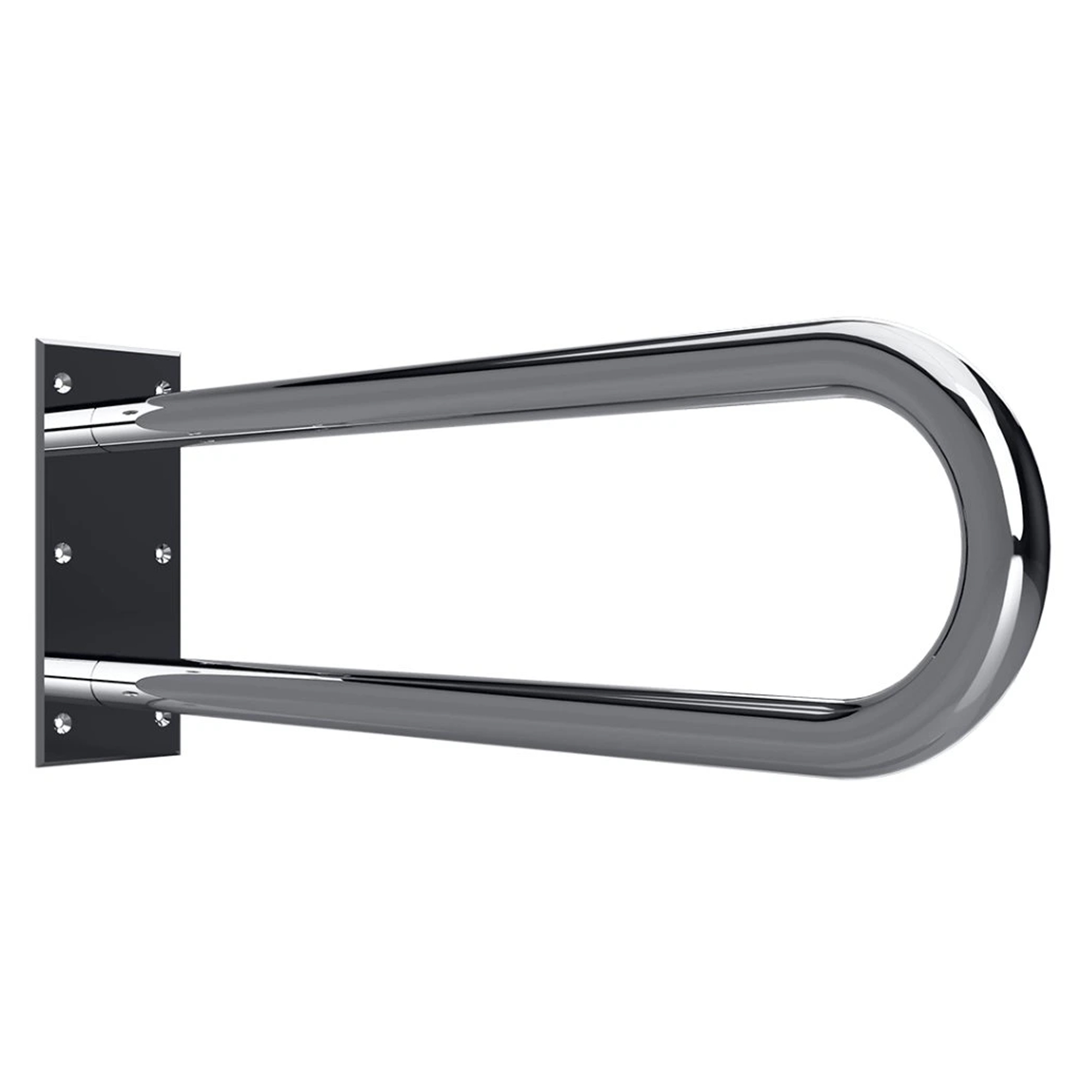 Støttegrep Steda 75 cm Dobbel Krom Blank