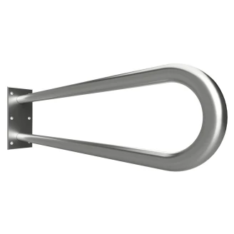 Støttegrep <strong>Steda</strong>  75 cm Dobbel Krom Matt Uten Deksel