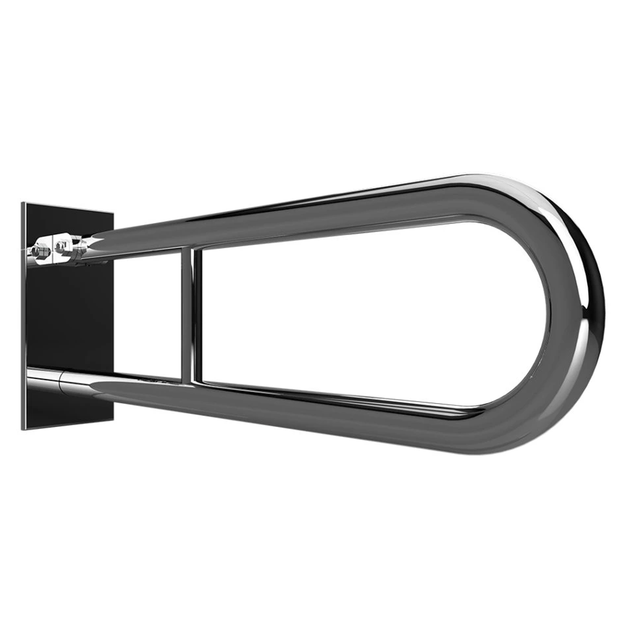 Sammenleggbart Støttegrep Steda 60 cm Dobbel Krom Matt