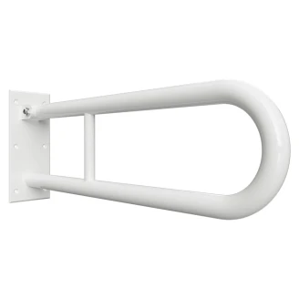 Sammenleggbart Støttegrep <strong>Steda</strong>  90 cm Dobbel Hvit Matt Uten Deksel