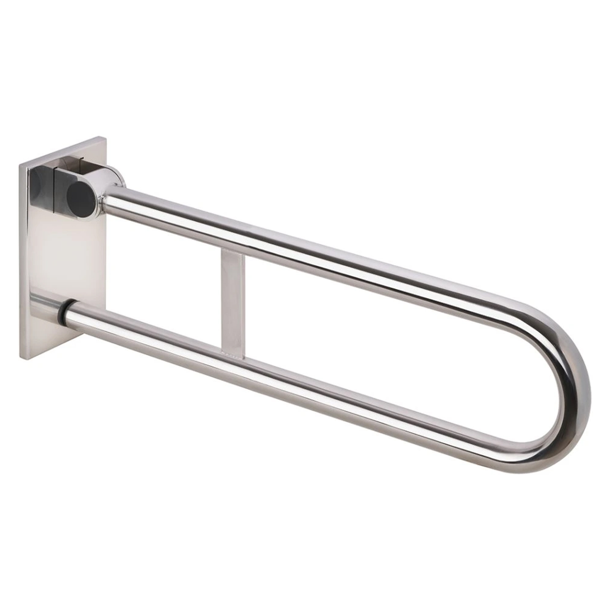 Avtakbart Sammenleggbart Støttegrep Steda 60 cm Dobbel Krom Blank