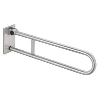 Avtakbart Sammenleggbart Støttegrep <strong>Steda</strong>  81 cm Dobbel Krom Matt