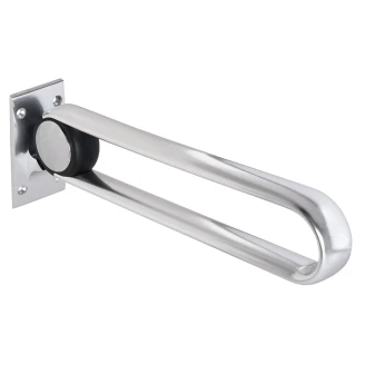 Sammenleggbart Støttegrep <strong>Steda</strong>  62 cm Dobbel Krom Blank