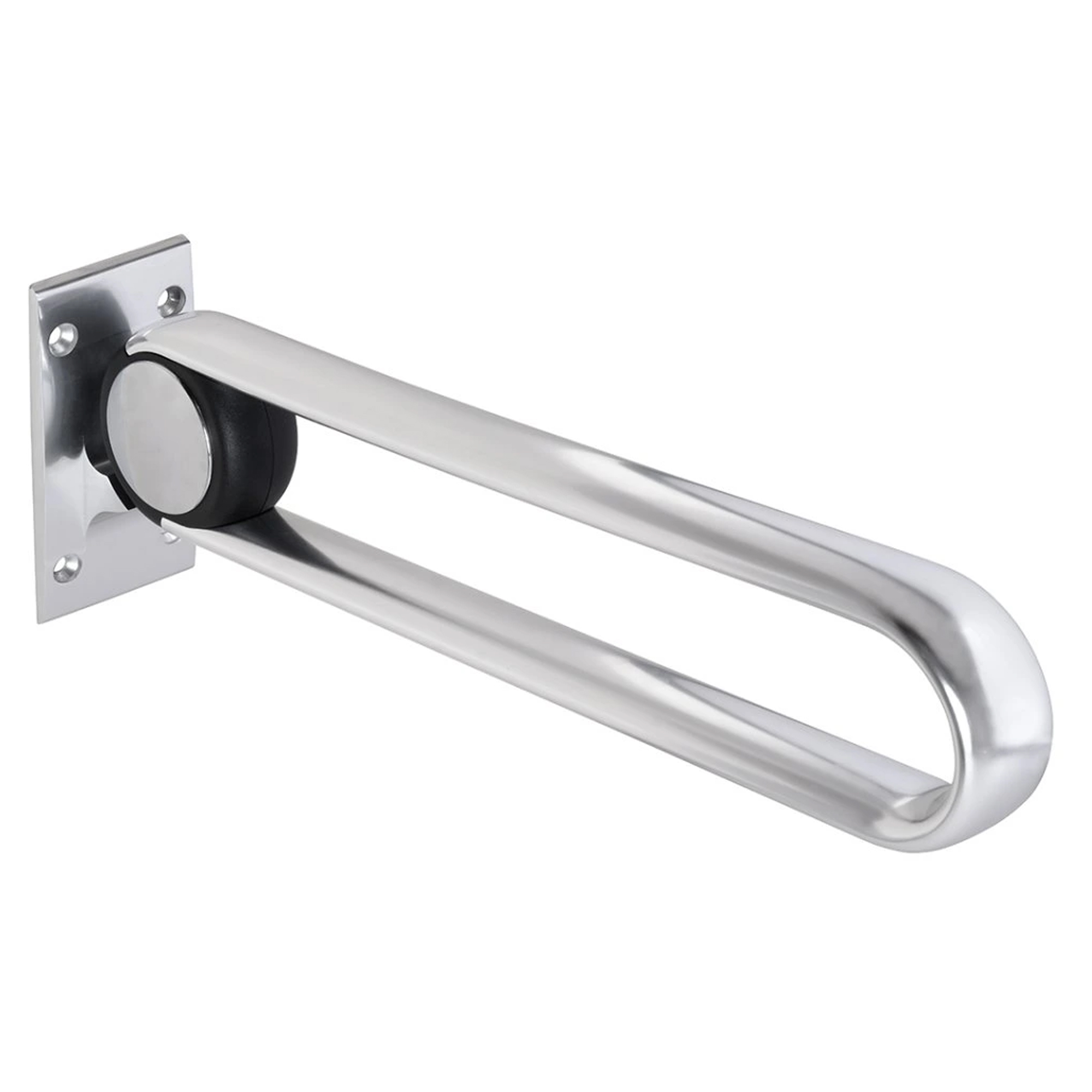 Sammenleggbart Støttegrep Steda 62 cm Dobbel Krom Blank