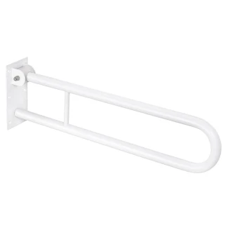 Sammenleggbart Støttegrep med Lås <strong>Steda</strong>  81 cm Dobbel Hvit Matt