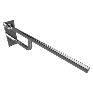Sammenleggbart Støttegrep <strong>Steda</strong>  85 cm Krom Blank