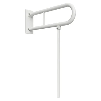 Sammenleggbart Støttegrep & Ben <strong>Steda</strong>  75 cm Dobbel Hvit Matt
