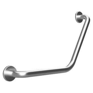 Vinklet Støttegrep 120° <strong>Steda</strong>  Krom Matt