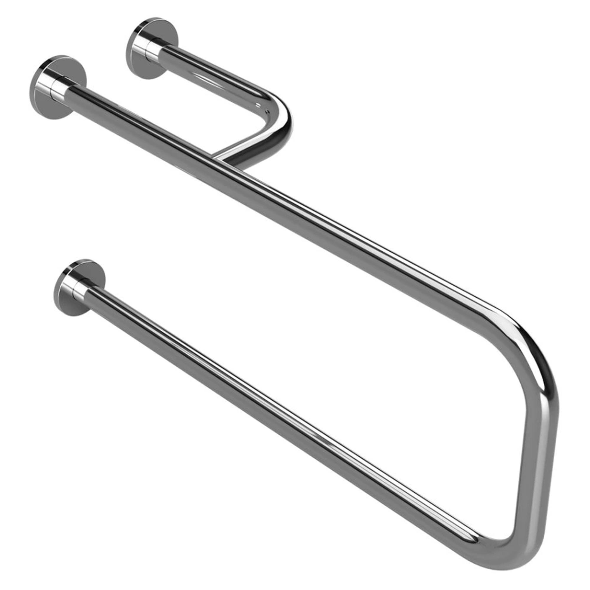 Støttegrep Steda 76 cm Krom Blank Høyre