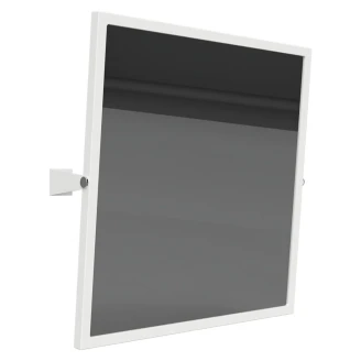 Speil <strong>Steda</strong>  Hvit Matt 60x60 cm