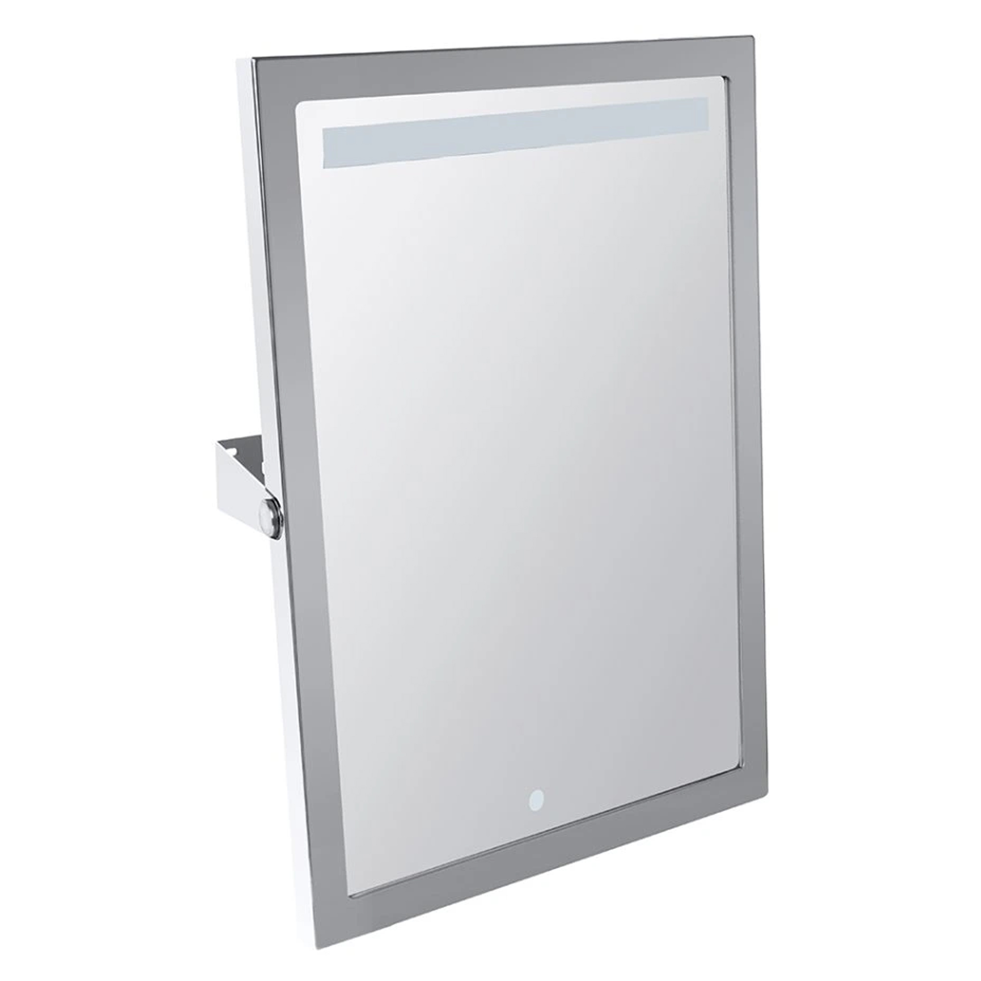 Speil med LED Belysning Steda Krom Blank 40x60 cm