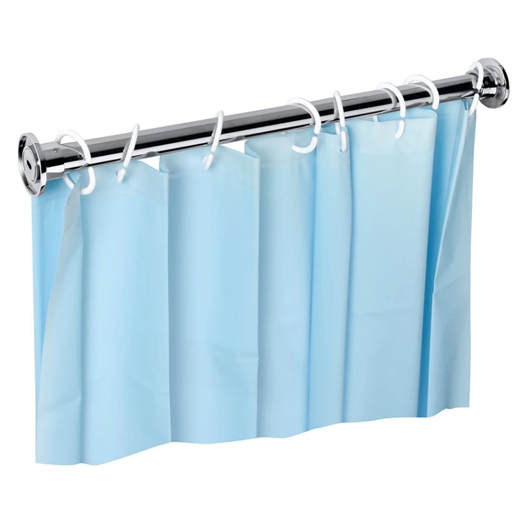 Dusjforhengstang Steda 90 cm Krom Blank