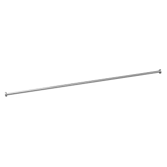 Dusjforhengstang <strong>Steda</strong>  200 cm Krom Blank
