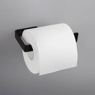 Toalettpapirholder <strong>Correo</strong> Svart Matt