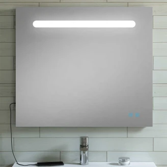 Speil <strong>Brena</strong>  med LED-belysning 100x70 cm