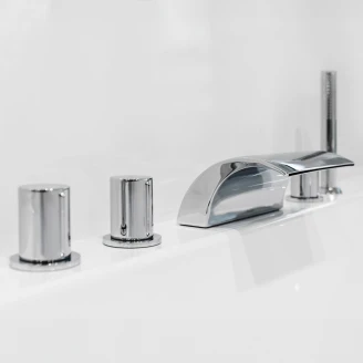 Ravak Kantbatteri Waterfall 4-hulls Krom Blank