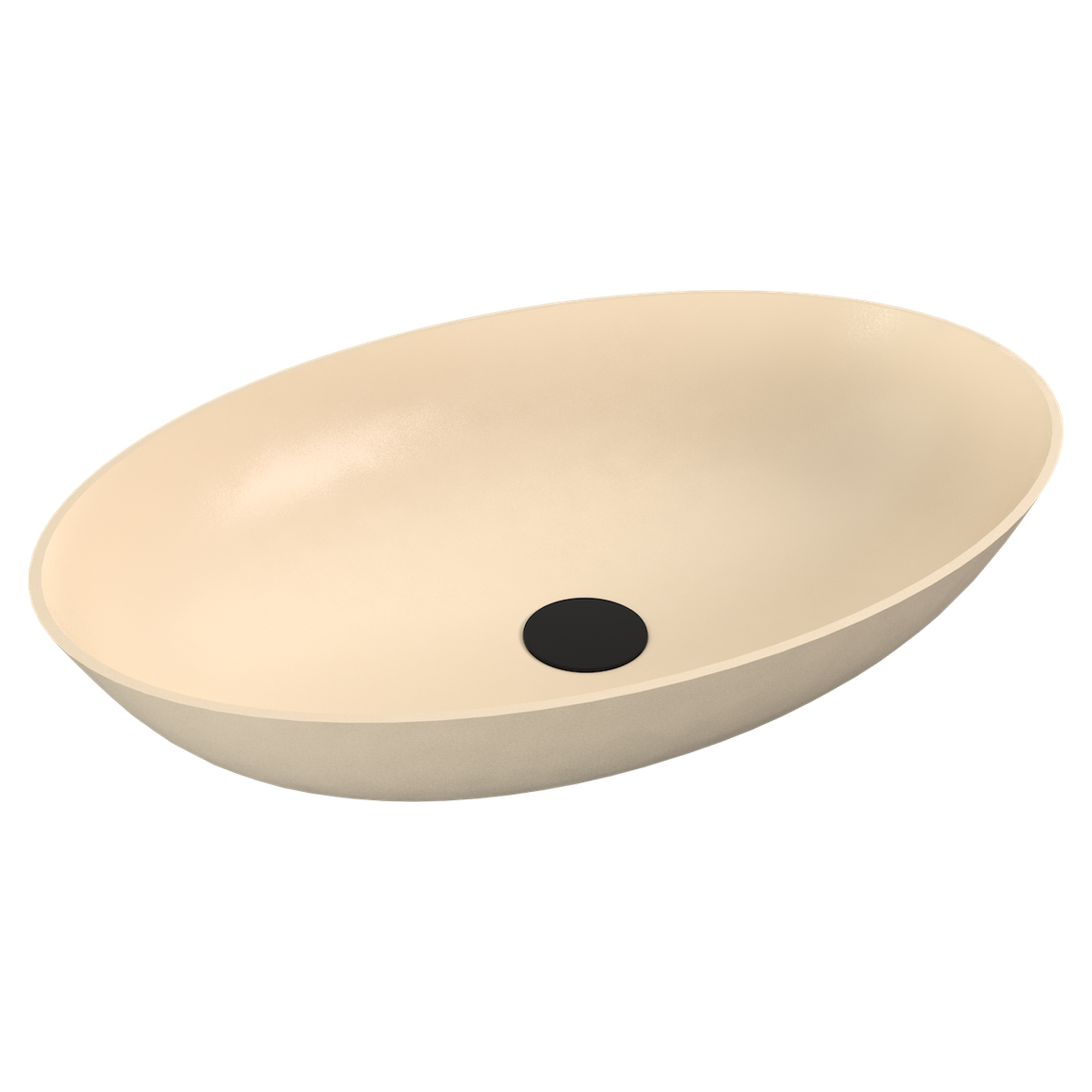 Gjutmarmor Servant Marcelle Beige Matt 60x40 cm