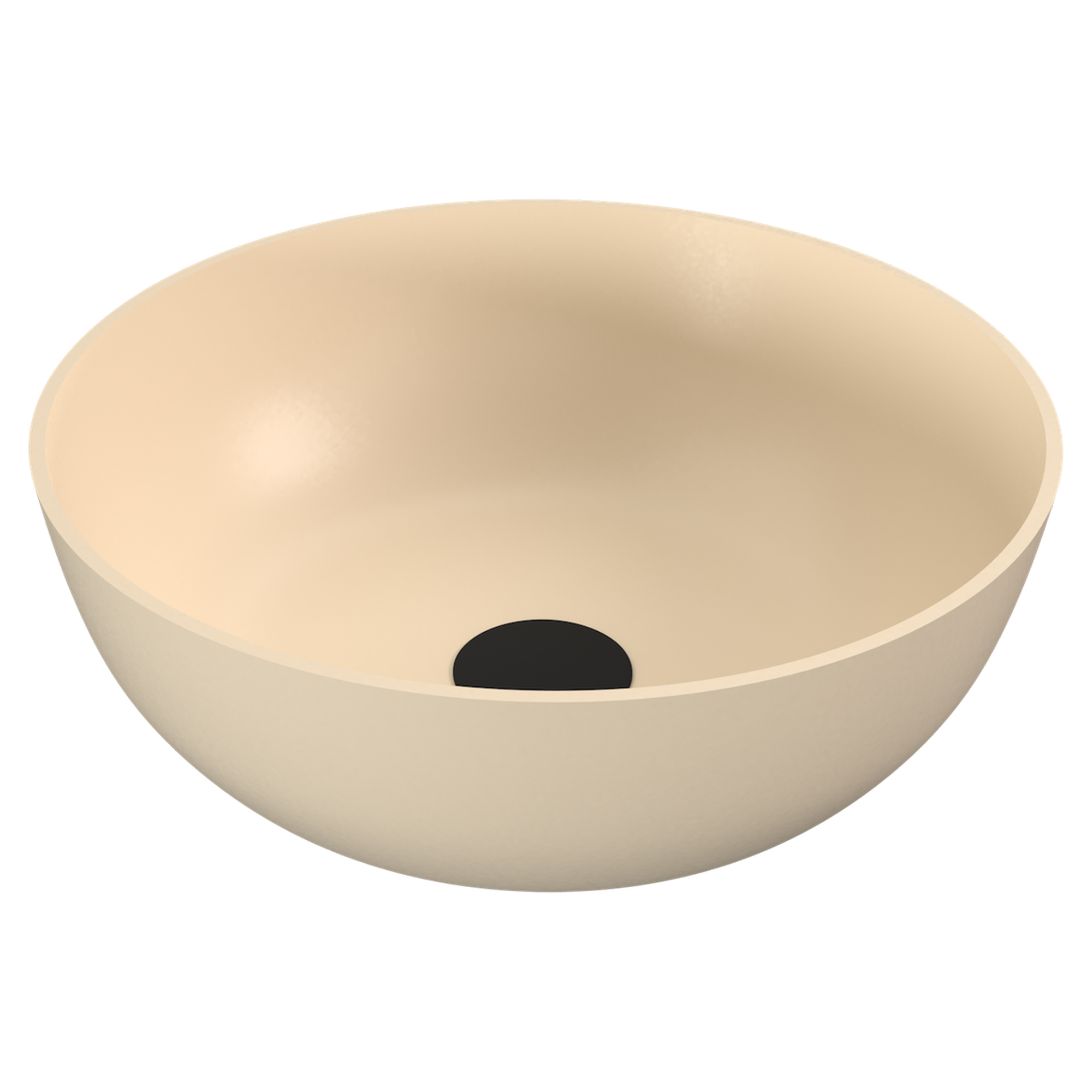 Gjutmarmor Servant Marcelle Beige Matt 39 cm