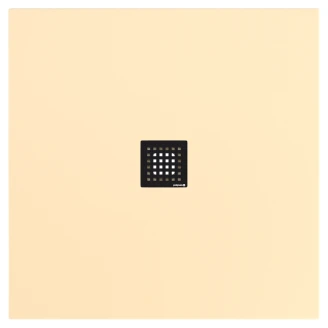 Gjutmarmor Dusjkar <strong>Marcelle</strong>  100x100 cm Beige Matt