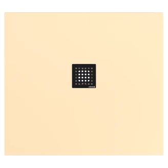 Gjutmarmor Dusjkar <strong>Marcelle</strong>  100x90 cm Beige Matt