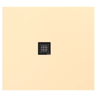 Gjutmarmor Dusjkar <strong>Marcelle</strong>  110x100 cm Beige Matt