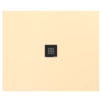 Gjutmarmor Dusjkar <strong>Marcelle</strong>  120x100 cm Beige Matt