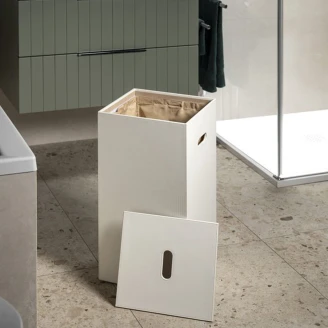 Skittentøyskurv <strong>Tote</strong>  30x62 cm Hvit